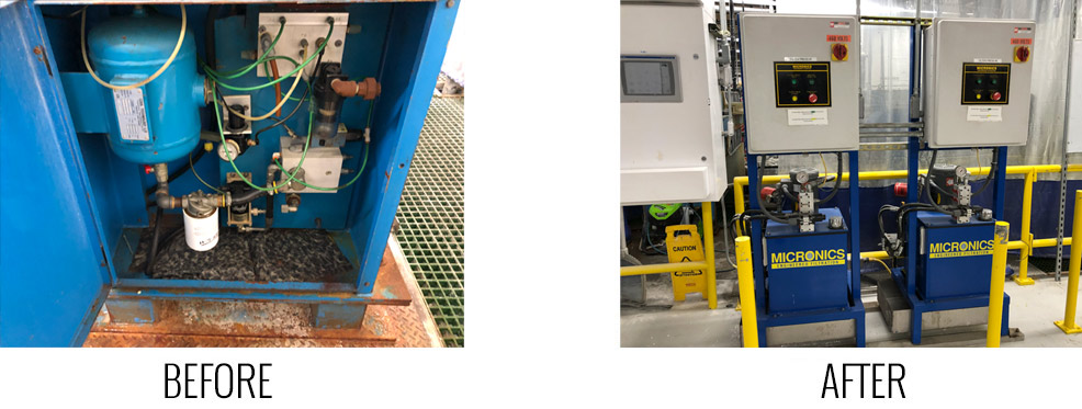 Hydraulic Power Unit Before After