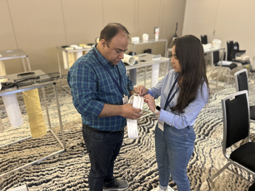 Larissa Ignaczuk é uma engenheira química que trabalha em nossas operações na Austrália