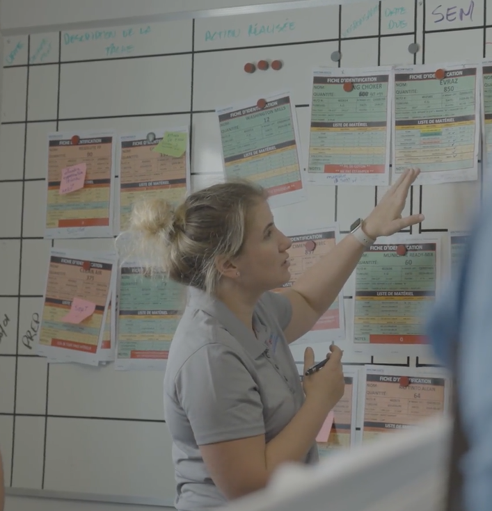 Laurence Tousignant é gerente geral da Micronics em Trois-Rivières, Quebec