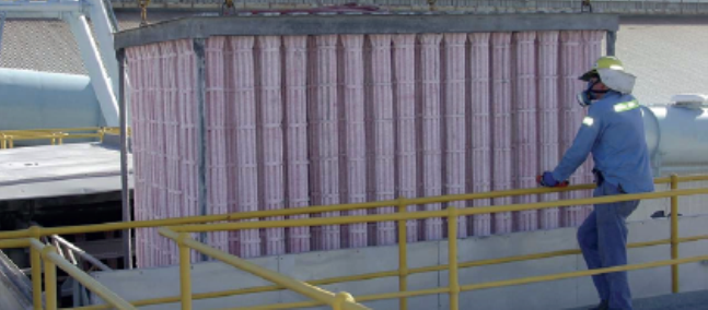 Starbag Install | Micronics Engineered Filtration Group Instalación de Starbag