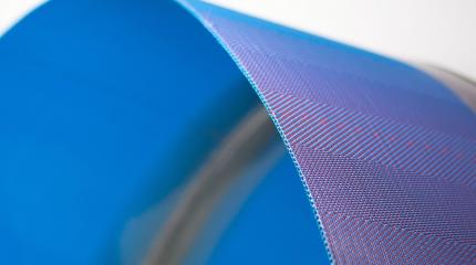 belt press fabric blue flexx brand