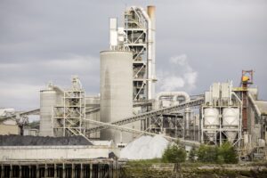 Usine de béton ou de ciment